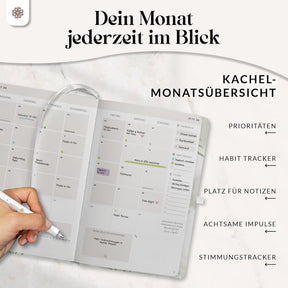 Terminplaner 2026 mit Stiftschlaufe
