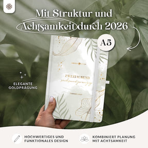 Terminplaner 2026 mit Stiftschlaufe