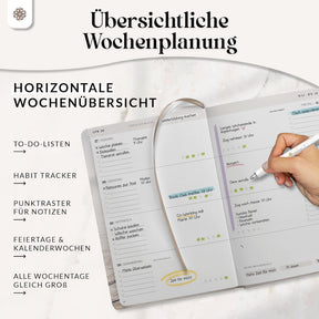 Terminplaner 2026 mit Stiftschlaufe