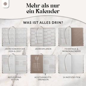 Terminplaner 2026 mit Stiftschlaufe