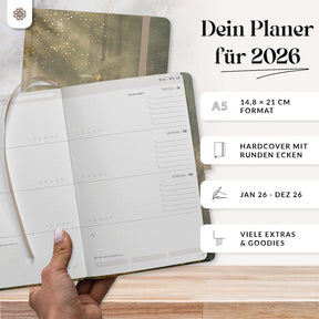 Terminplaner 2026 mit Stiftschlaufe