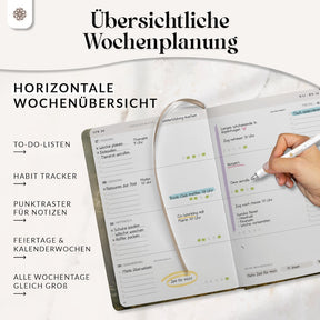 Terminplaner 2026 mit Stiftschlaufe