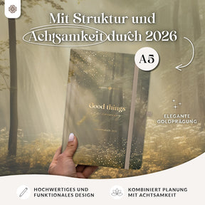 Terminplaner 2026 mit Stiftschlaufe