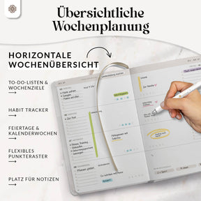 Terminplaner 2027 mit Stiftschlaufe