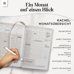 Terminplaner 2027 mit Stiftschlaufe