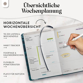 Terminplaner 2027 mit Stiftschlaufe