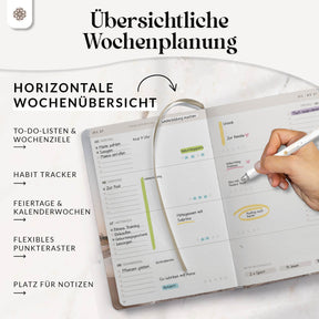 Terminplaner 2027 mit Stiftschlaufe