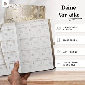 Terminplaner 2027 mit Stiftschlaufe