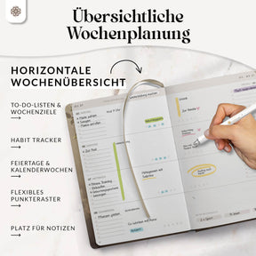 Terminplaner 2027 mit Stiftschlaufe