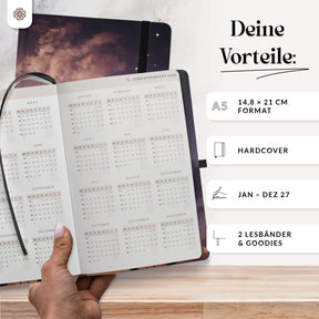 Terminplaner 2027 mit Stiftschlaufe