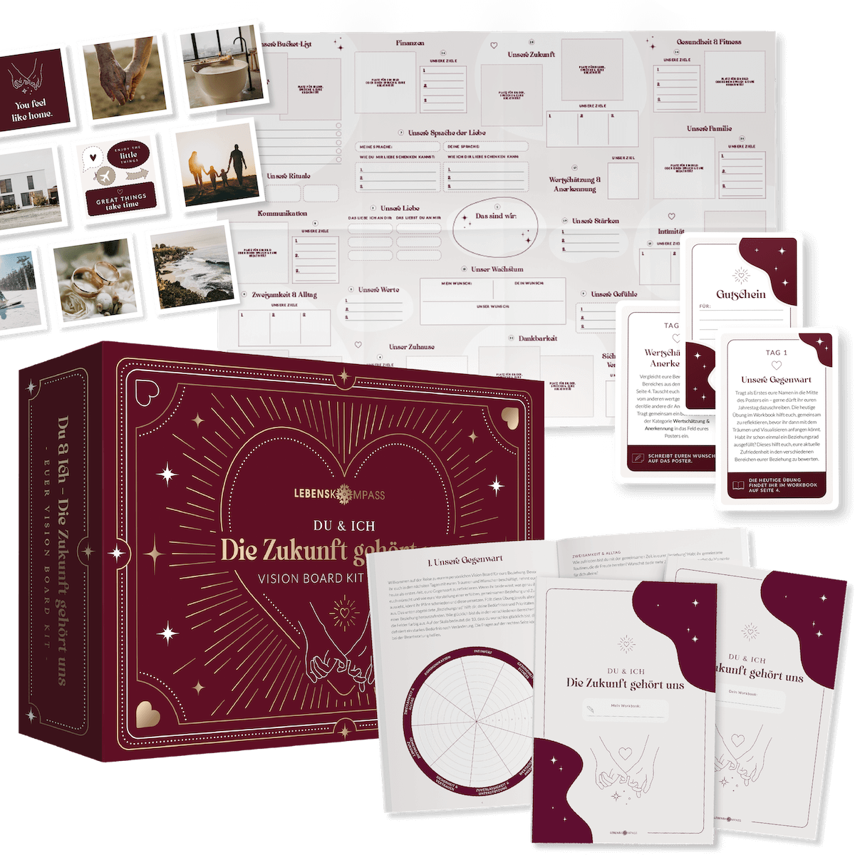 Vision Board Set für Paare