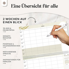 Familienplaner 25/26 - 18 Monate