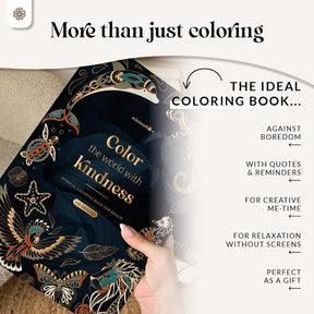 XXL Malbuch für Erwachsene - 100 Motive - Englische Version