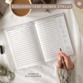 Zyklustagebuch "CYCLE" - mit Poster DIN A5
