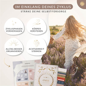 Zyklustagebuch "CYCLE" - mit Poster DIN A5