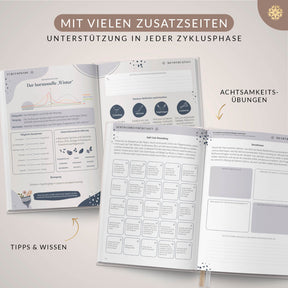 Zyklustagebuch "CYCLE" - mit Poster DIN A5