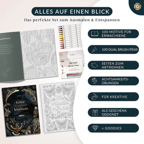 "Malzauber" - XXL Sparbundle zum Malen mit 100 Motiven