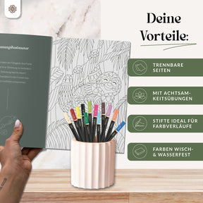 "Malzauber" - XXL Sparbundle zum Malen mit 100 Motiven