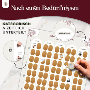 Rubbelposter für Paare – 100 Date-Ideen