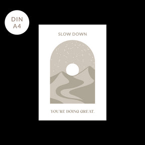 Poster A3 & A4 "Calm"