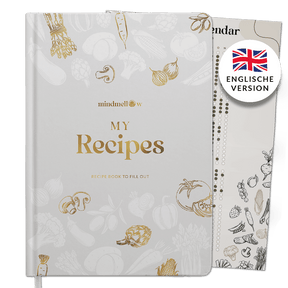 Rezeptbuch zum Selberschreiben “SALT” - Englische Version