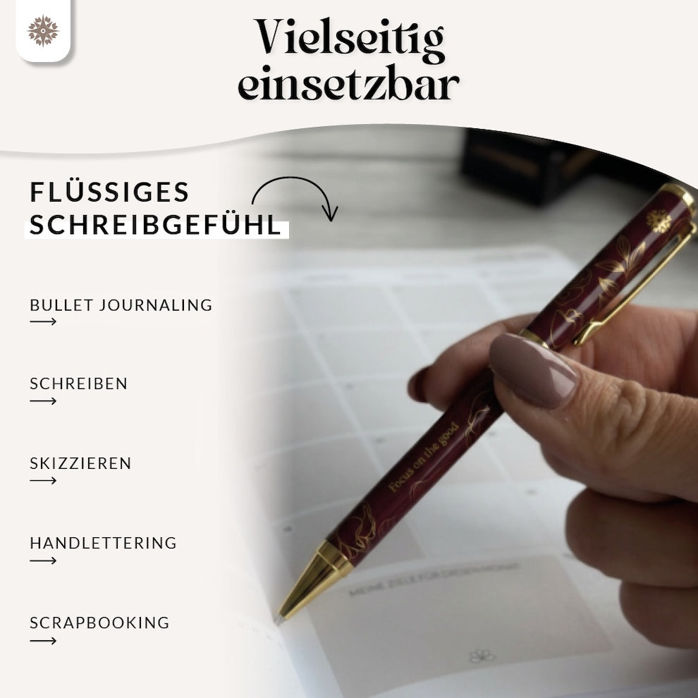 #stil_rosenblatt schwarze tinte