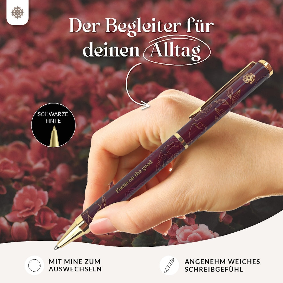 #stil_rosenblatt schwarze tinte