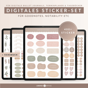 Digitales Sticker-Set - PDF mit Hyperlinks