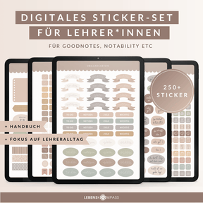 Digitales Sticker-Set - PDF mit Hyperlinks