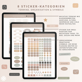Digitales Sticker-Set - PDF mit Hyperlinks