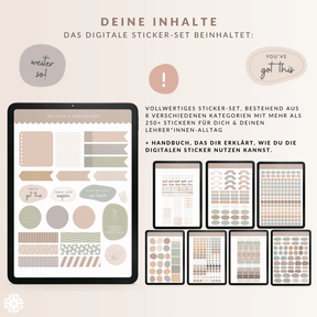 Digitales Sticker-Set - PDF mit Hyperlinks