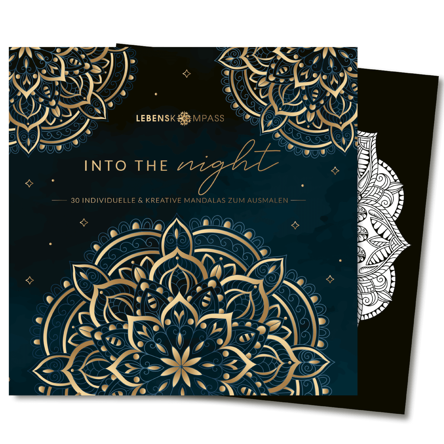 Mandala Malbuch Erwachsene "Into the Night"