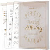 Handlettering Übungsheft für Anfänger