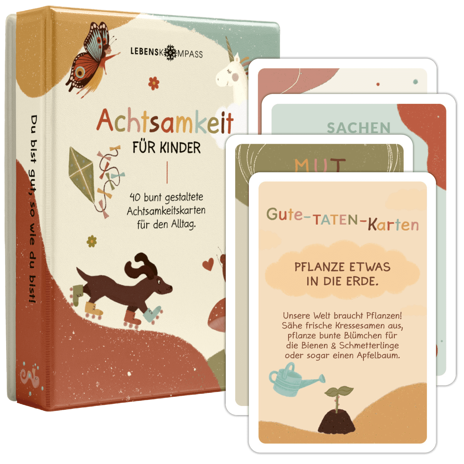 Achtsamkeitskarten - 40 Karten für Kinder