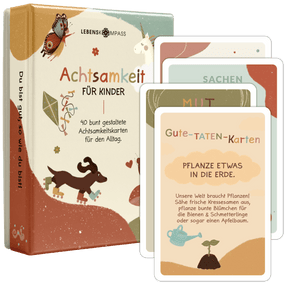 Achtsamkeitskarten - 40 Karten für Kinder