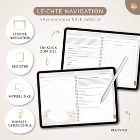 Digitaler Hochzeitsplaner - PDF mit Hyperlinks