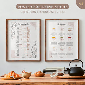 DIY Rezeptbuch mit Saisonkalender