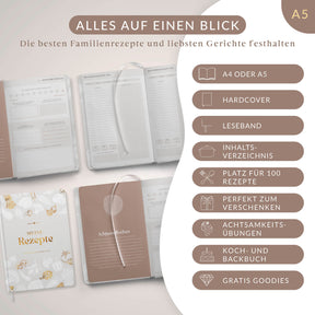 DIY Rezeptbuch mit Saisonkalender