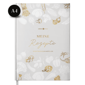 DIY Rezeptbuch zum Selberschreiben